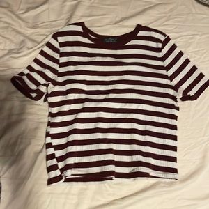 teen cropped topshop shirt